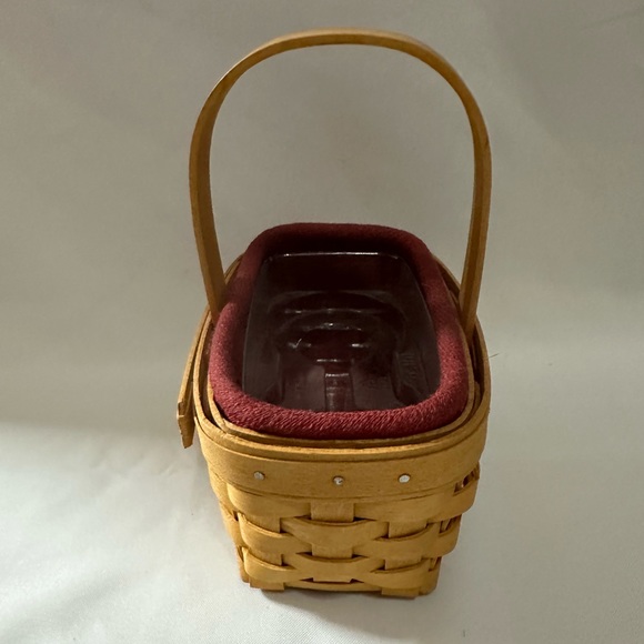 Longaberger Salt & Pepper Holder (2001 signed) - Picture 2 of 5